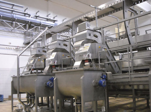 Würfelschneider für Obst - Agromeccanica srl - für Gemüse