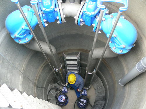 Abwasserpumpwerk - PS series - Hydro-Vacuum - für Untergrund
