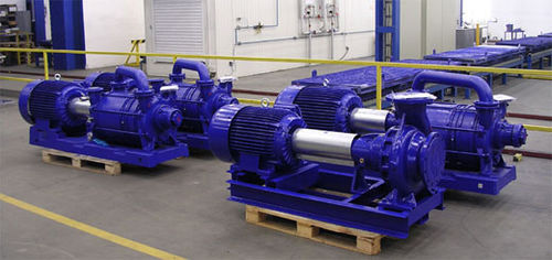 Flüssigkeitsring-Vakuumpumpe - PW, DW series - Hydro-Vacuum - trocken / einstufig / Ansaug