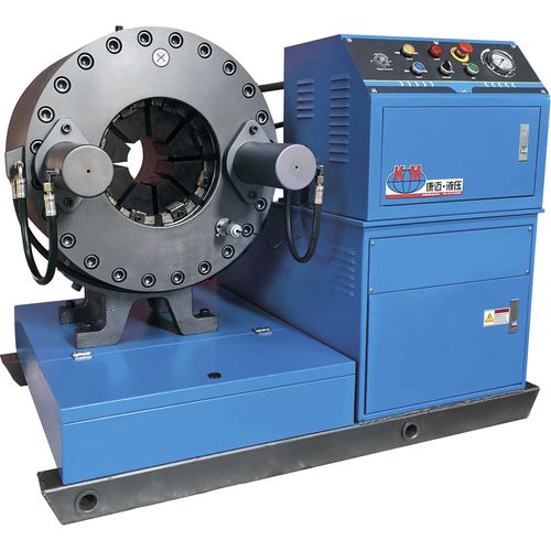 Schlauchpresse - KM-91F - Handanshi Kangmai Hydraulic Equipment Co. Ltd. - automatisch / hydraulisch / mit großem Fassungsvermögen
