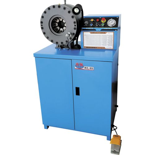 Crimpmaschine für Draht - KM-91M-J - Handanshi Kangmai Hydraulic Equipment Co. Ltd. - automatisch / hydraulisch / PLC-gesteuert