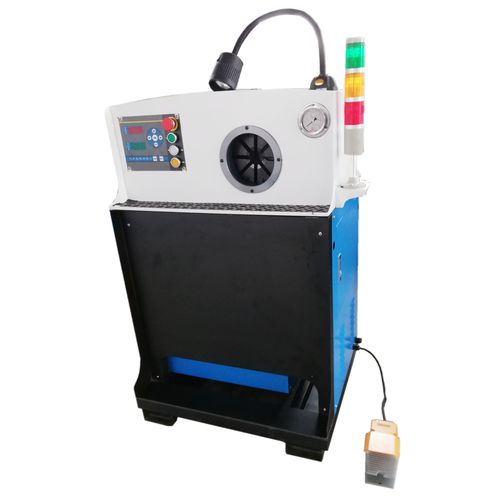 Crimpmaschine für Schockabsorber - KM-103A - Handanshi Kangmai Hydraulic Equipment Co. Ltd. - automatisch / hydraulisch / PLC-gesteuert