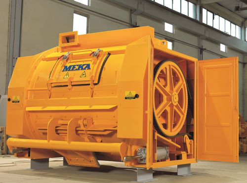 Schaufelmischer - MB-S series - MEKA Crushing Screening and Concrete Batching Technologies - kontinuierlich / für Feststoffe / für Beton