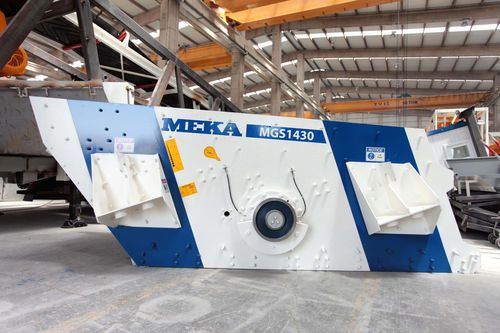 Prozess-Siebmaschine - MGS series - MEKA Crushing Screening and Concrete Batching Technologies - Vibration / für Schüttgut / für schwere Lasten
