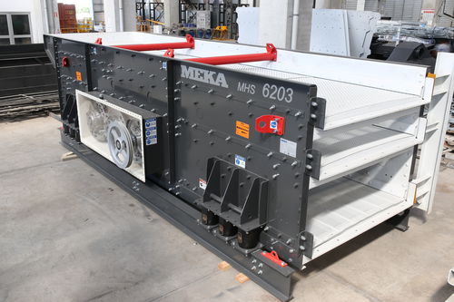 Siebmaschine für Baustellen - MHS series - MEKA Crushing Screening and Concrete Batching Technologies - für Schüttgut