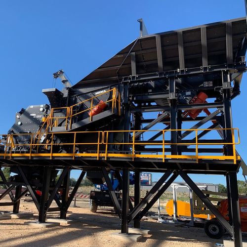 Vorsieb-Beschicker - MSF - MEKA Crushing Screening and Concrete Batching Technologies - kompakt