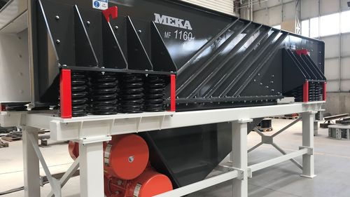 Vibrationsbeschicker - MGF series - MEKA Crushing Screening and Concrete Batching Technologies - per Gewicht / Vorsieb