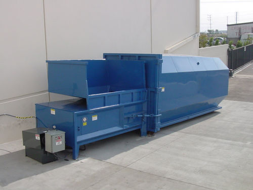 Kartonmüllpresse - Blue Rhino Industries of America - Holz / für Mülltrennung / stationär