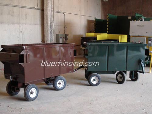 Transportwagen - Blue Rhino Industries of America - Abfall / mit Lenkrolle