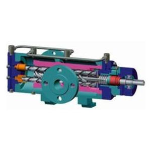 Dreispindelschraubenpumpe - TRITEC series - ALLWEILER GmbH - für Chemikalien / magnetgekuppelt / selbstansaugend
