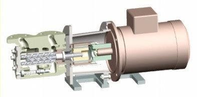 Dreispindelschraubenpumpe - ALLFUEL AFM series - ALLWEILER GmbH - für Heizöl / für Chemikalien / magnetgekuppelt