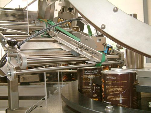 Automatische Etikettiermaschine - Laurent SA - für die Lebensmittel- und Getränkeindustrie