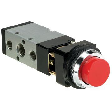 Pneumatik-Wegeventil / Schieber - MaxAir  3  - ARO, Ingersoll Rand - mit manueller Bedienung / 4-Wege / Aluminium