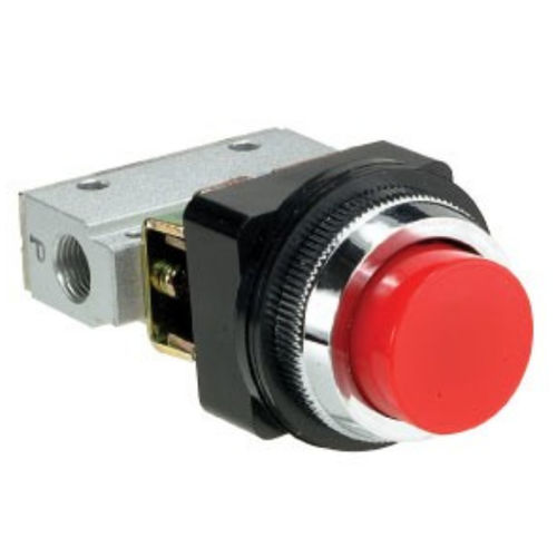 Pneumatik-Wegeventil / Schieber - MaxAir 1/8"   - ARO, Ingersoll Rand - mit manueller Bedienung / 3-Wege / Aluminium