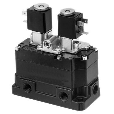 Pneumatik-Wegeventil / mit Klappe - H   - ARO, Ingersoll Rand - pneumatisch gesteuert / magnetbetrieben / 3/2-Wege