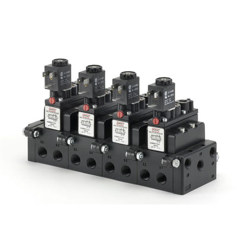 Pneumatik-Wegeventil / Schieber - A211PS - ARO, Ingersoll Rand - magnetbetrieben / vorgesteuert / 5/2-Wege