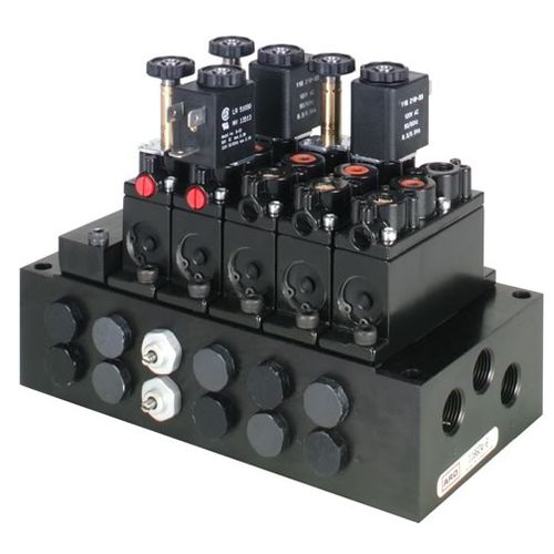 Pneumatik-Wegeventil / mit Klappe - Alpha series - ARO, Ingersoll Rand - magnetbetrieben / 3/2-Wege / normal geschlossen