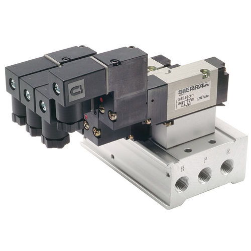 Pneumatik-Wegeventil / Schieber - Sierra series - ARO, Ingersoll Rand - pneumatisch gesteuert / kompakt / Miniatur