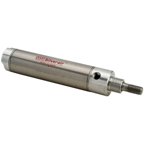 Pneumatikzylinder - Silverair series - ARO, Ingersoll Rand - Kolben / einfachwirkend / Aluminium