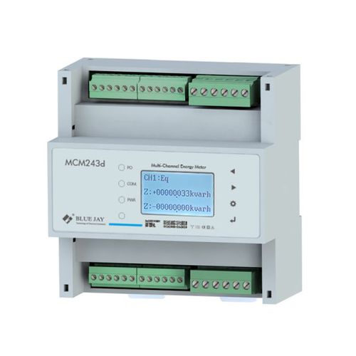 Drehstromzähler - MCM243d - Chongqing Blue Jay Technology Co. Ltd - für DIN-Schiene / RS-485 / für Wohnhaus