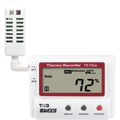 Datenlogger / Feuchtigkeit Und Temperatur - TR-72nw - T&D Corporation ...