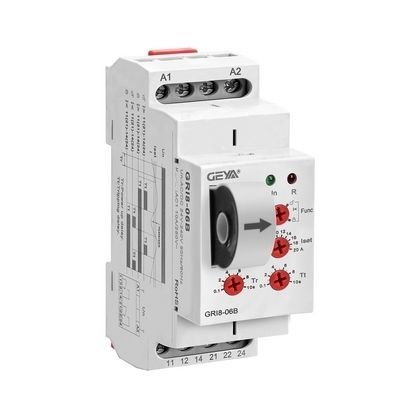 Stromüberwachungs-Relais - GRI8-06B - Zhejiang Geya Electrical Co., Ltd - 1NO/NF / AC/DC / Motor
