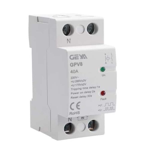 Unterspannungsschutzrelais - GPV8 - Zhejiang Geya Electrical Co., Ltd - Überlast / für DIN-Schiene