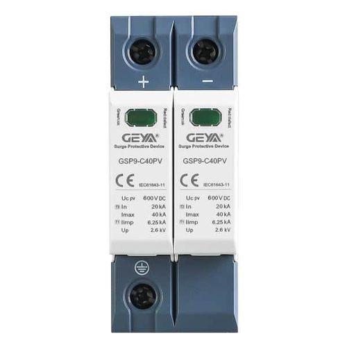 DC-Blitzableiterkasten - GSP9-C40PV - Zhejiang Geya Electrical Co., Ltd - Klasse I / Klasse II / Typ 1+2