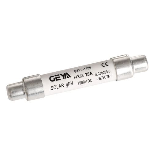 Sicherung für Photovoltaikanwendung - GYPV series - Zhejiang Geya Electrical Co., Ltd - zylindrisch / Kurzschlussschutz / Typ gPV