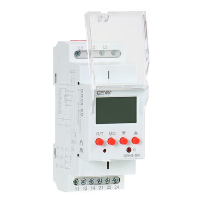 Spannungsüberwachungsrelais - GRV8 series - Zhejiang Geya Electrical Co., Ltd - Phasen / 1NO/NF / dreiphasig