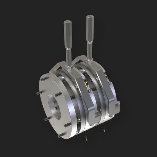 Aufzugbremse - ROBA-stop®-silenzio®  - Chr. Mayr GmbH + Co. KG - Scheiben / magnetisch-induktiv / Federdruck