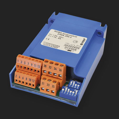 Bremsansteuermodul mit Bremsmomentregelung - ROBA®-torqcontrol - Chr. Mayr GmbH + Co. KG - elektromagnetisch