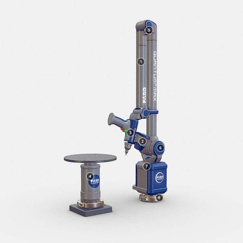 Tragbarer 3D-Messarm - Quantum Max  - FARO Technologies - Laserscanner / mit Gelenk
