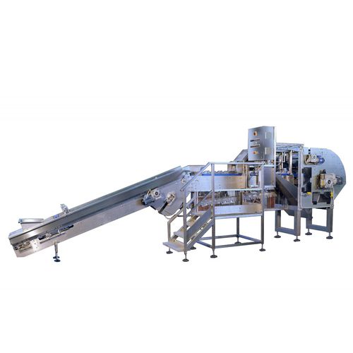 Zwiebelschälmaschine - SPC - TECNOCEAM - vollautomatisch / Schneide