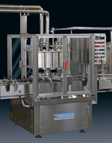 Topffüllmaschine - CS-R - TECNOCEAM - für Lebensmittel / für die Lebensmittelindustrie / Dreh