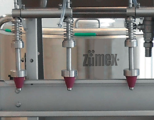 Manuelle Füllmaschine - Zumex Food Engineering - für Glasflaschen / für PET-Flaschen / für Fruchtsaft