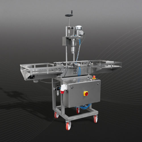 Linearer Verschliesser - CM-TO, CM-AL - SRAML - halbautomatisch / für Flaschen / für die Lebensmittelindustrie
