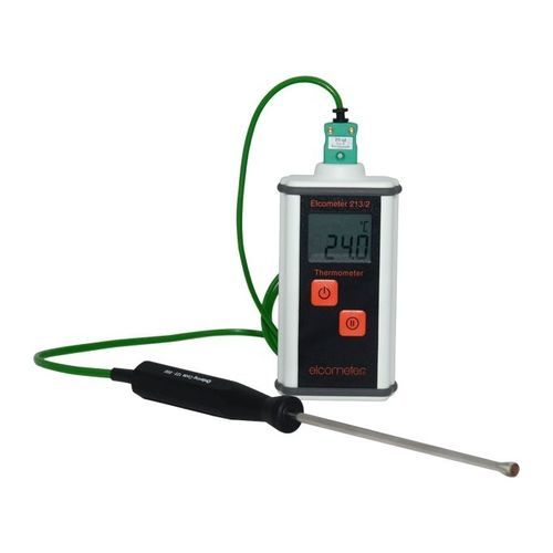 Fühler-Thermometer - 213/2 - Elcometer - mit LCD-Display / °C / °F