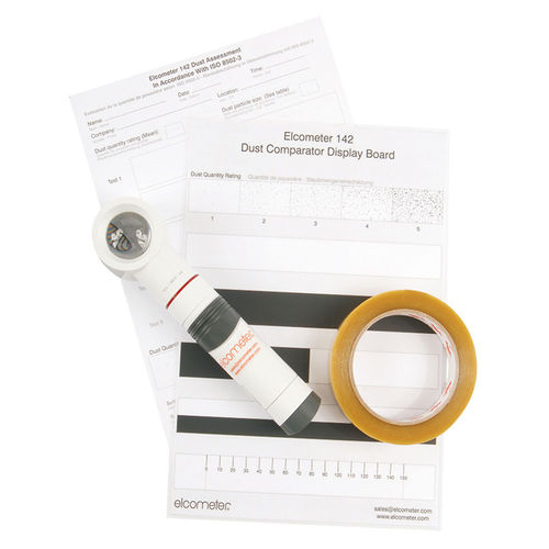 Manuelles Testkit - E142----1  - Elcometer - Oberflächen / Staubpartikel / ISO 8502-3
