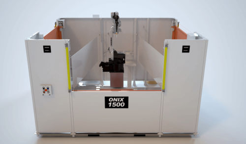 Schweißroboterzelle - ONIX 1500 - Powermig - für große Teile / kompakt