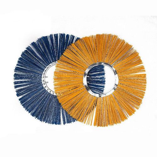 Zwischenflansch-Bürste - Anhui Union Brush Industry Co., Ltd. - Reinigung / Polypropylen / Metalldraht