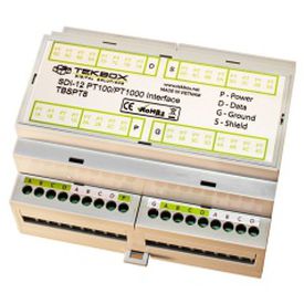 Analoges E/A-Modul - TBSPT8 - TEKBOX - 8 Kanäle / für Temperatursensor / konfigurierbar