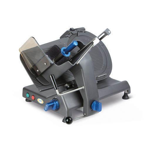 Fleischschneidemaschine - UNI 350 BLACK - ABM company S.r.l. - Gemüse / manuell / Rundmesser