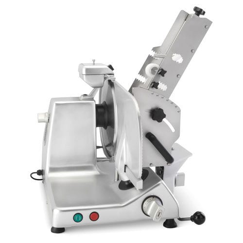 Fischschneidemaschine - UNI 350 F - ABM company S.r.l. - halbautomatisch / Rundmesser / Tischgerät