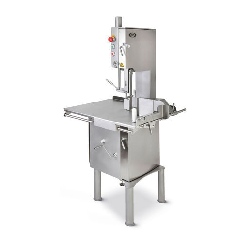 Bandsägemaschine für Knochen / Industrie - ABM 350 - ABM company S.r.l. - für Metzgerei / Edelstahl / mit Schiebetisch