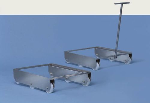 Transportwagen - 300000055 series - AGK Kronawitter - Edelstahl / für Behälter / mit Lenkrolle