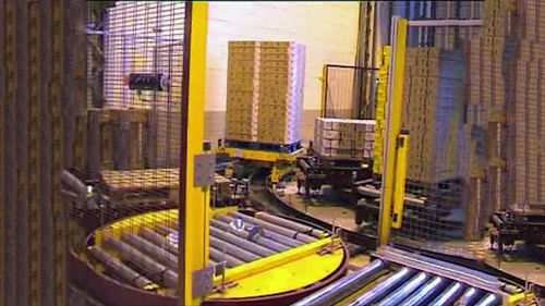 Palettierer mit mehreren Leitungen - Sinterpack - Roboter / für elektrische Haushaltsgeräte / für Induktionsheizung
