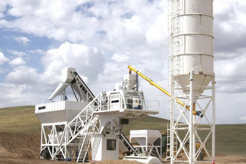 Mobile Betonmischanlage - YHZS series  - Henan YCZG Machinery Manufacture Co.Ltd - kompakt / 2-Achs