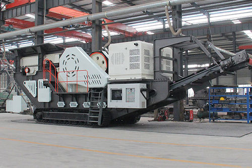 Mahl-und Siebeinheit / Backen - YC series - Henan YCZG Machinery Manufacture Co.Ltd - mobil / hohe Kapazität / für Mineralien