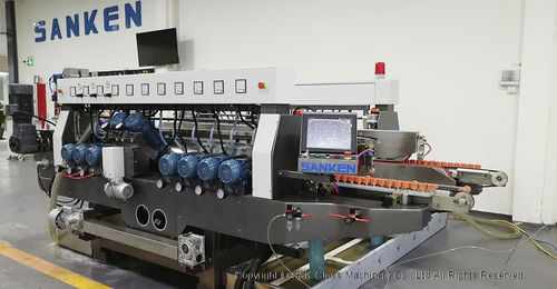 Besäumungsmaschine für Glas - SKDE series - SANKEN glass machine - linear